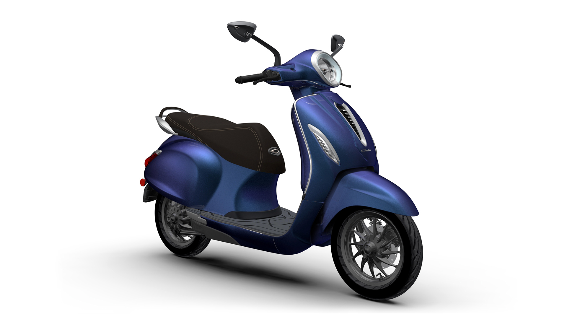 Two Wheeler Loan For Chetak Premium Indigo Metallic